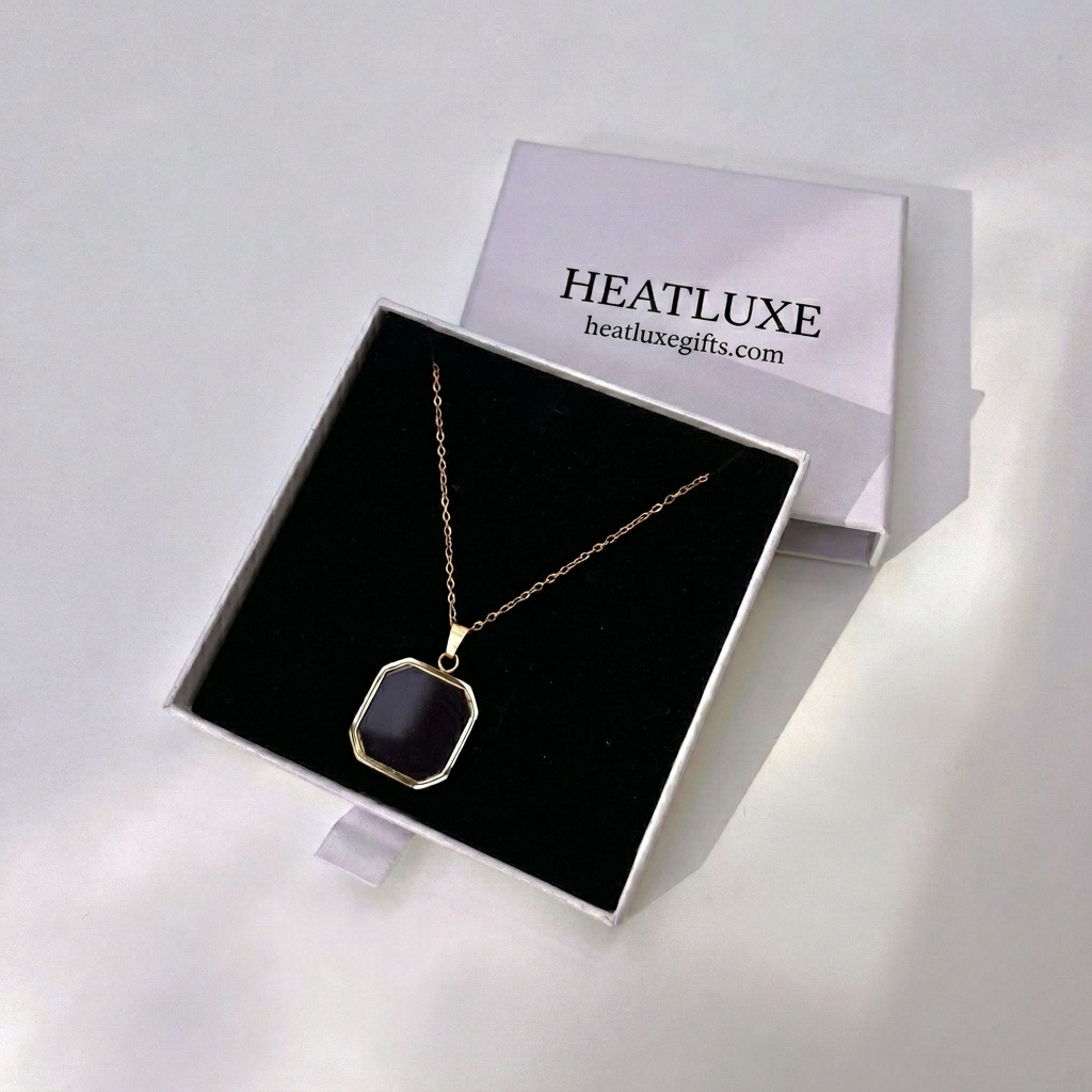 Heat-Activated Hidden Photo Necklace