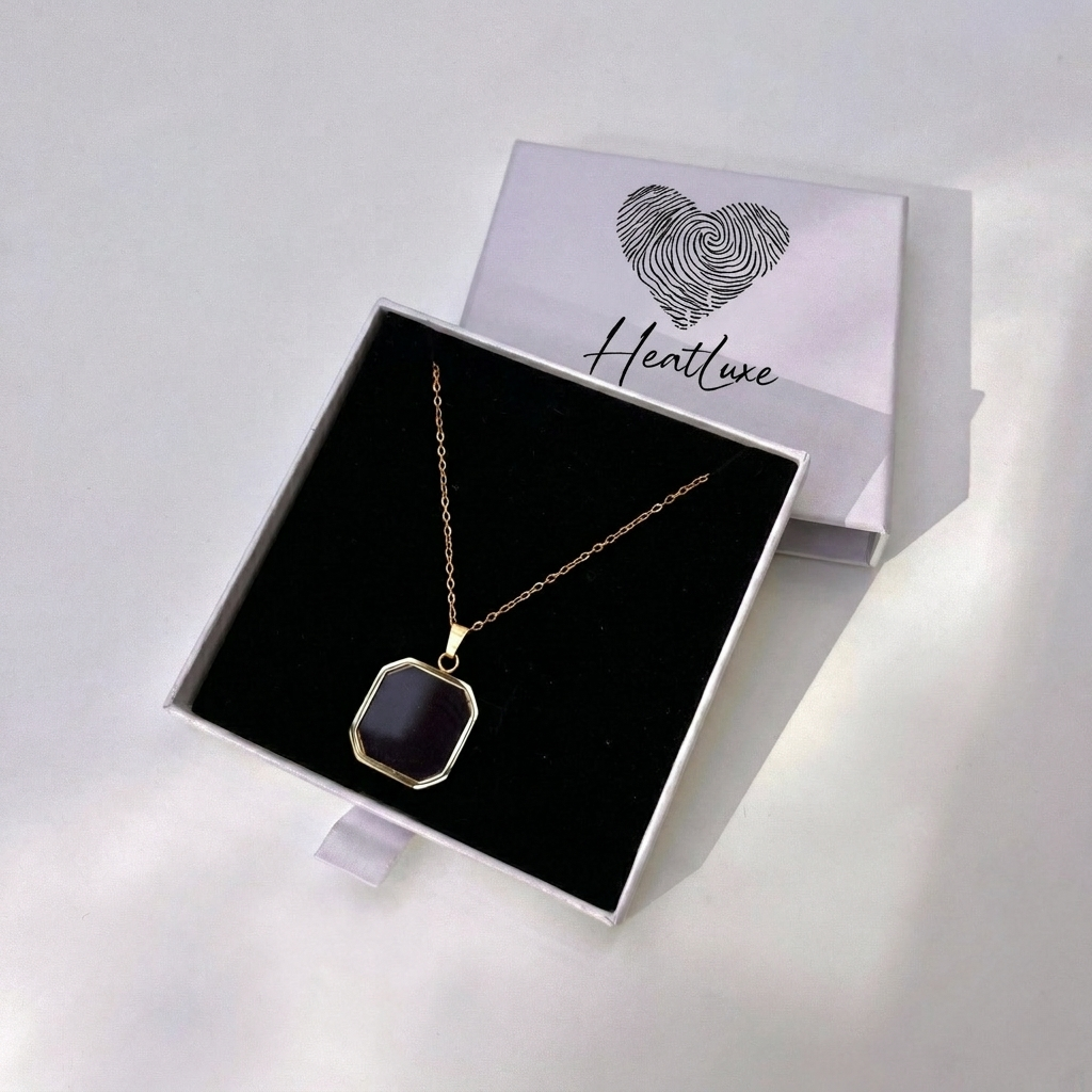 Heat-Activated Hidden Photo Necklace